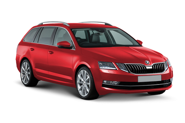 Skoda Octavia Combi orange