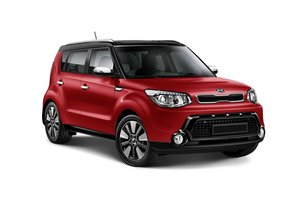 Kia Soul 2019 Inferno red black