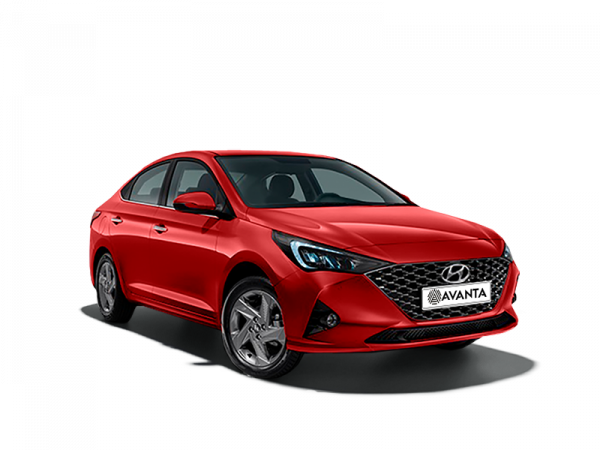 Hyundai Solaris Fiery Red