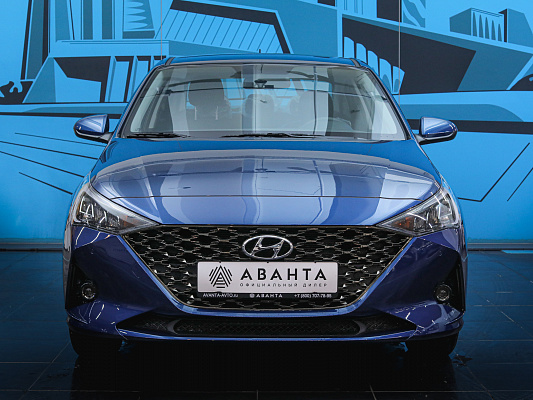 Hyundai Solaris Elegance 1.6 AT Blue