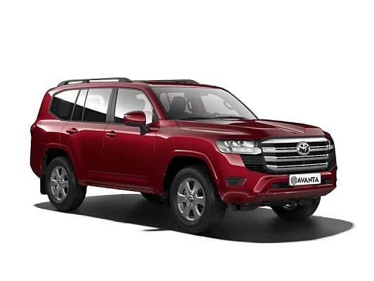 Toyota Land Cruiser 300 AX+ 4.0 AT 275 л.с. 4x4 Red